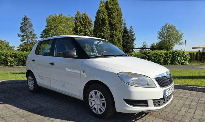 samochody osobowe Skoda Fabia cena 9499 przebieg: 251839, rok produkcji 2010 z Śmigiel